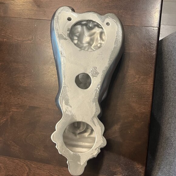 ANGEL Silver Ceramic 15" Wall Decor Christmas Seasonal Holiday Shrine Prayer - Picture 4 of 5